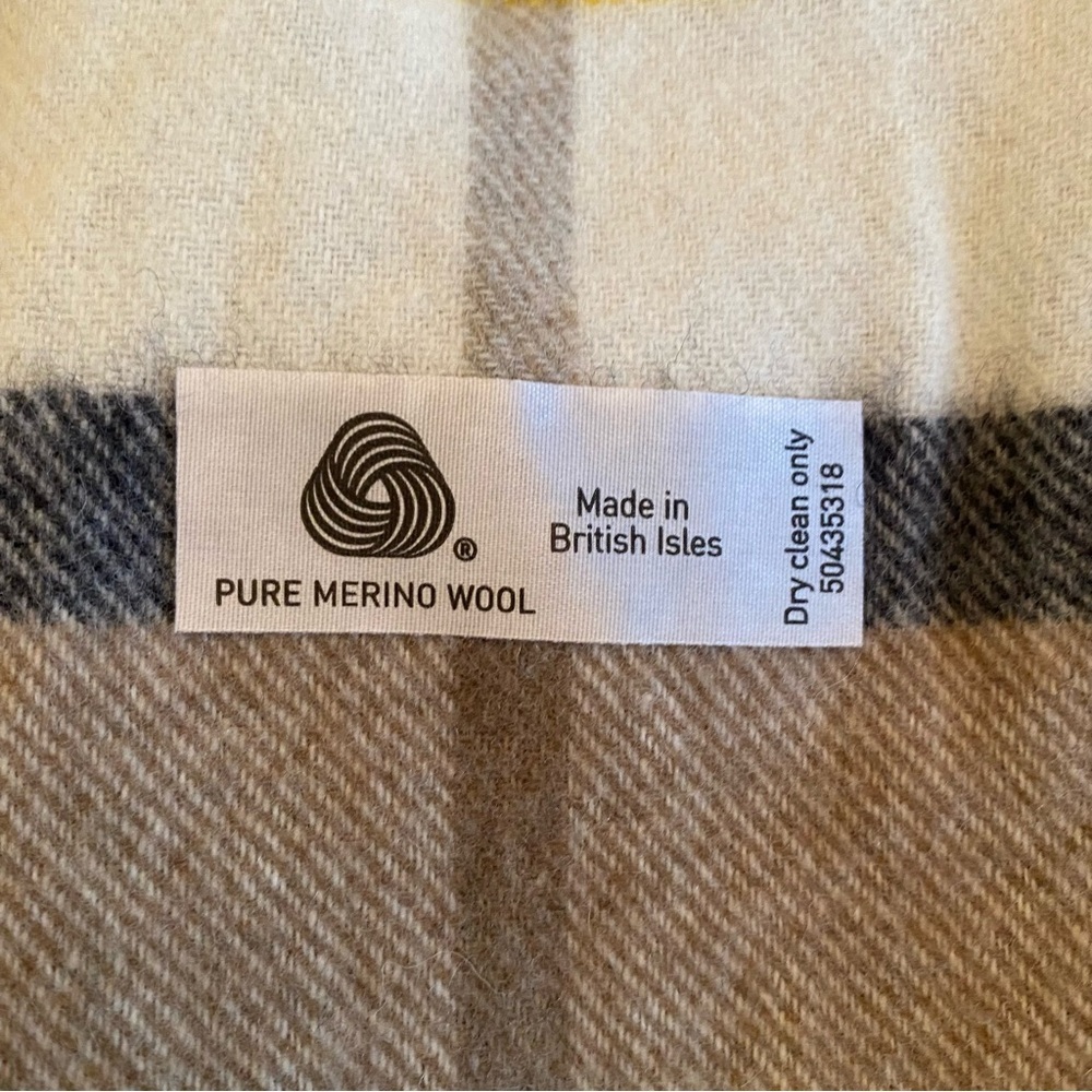 Moon Merino merino wool scarf made in British isles since 1837‎ 100% pure merino - Picture 5 of 8
